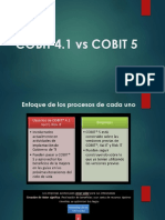 Cobit 4.1 y Cobit 5