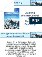 Auditing Internal Control Over Financial Reporting: © Mcgraw-Hill Education 2014