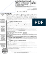 2005, 19 Mayo - Decreto