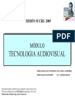 MODULO TECNOLOGIA AUDIOVISUAL Posible Tesis PDF