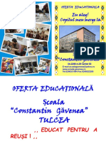 Oferta Educationala Scoala2017