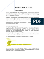 Introducción a HTML: Etiquetas básicas y formato de texto