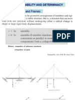 Structural Mechanics - Stability and Determinacy