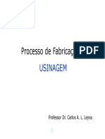 02 - Processos de Fabricação II - Usinagem