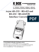 Async RS-232 RS-232 Interface Converters