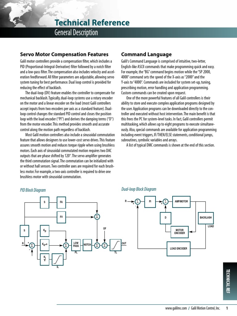 General Description: Technical Reference | PDF | Acceleration | Speed