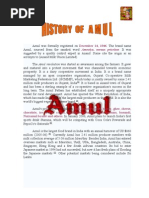 Download project report on marketing of Amul by sandi SN36798758 doc pdf