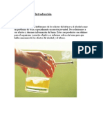 Efectos Del Alcohol y El Tabaco