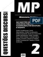 #MP - Ministério Público - 360 Questões Discursivas (2016) - Questões Discursivas.pdf