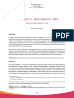 El Estado Del Bullying en El Peru - Julio Cesar Carozzo