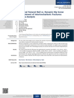 Proximal Femoral Nail vs. Dynamic Hip Screw in Treatment of Intertrochanteric Fractures: A Meta-Analysis