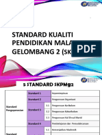 Evidens Pelaksanaan Skpmg2 - Standard 1 Hingga 4