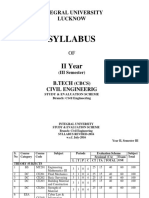 Syllabus: II Year