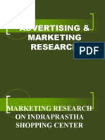 Advertising & Marketing Research
