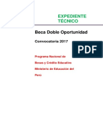 Expediente Técnico Bdo 2017