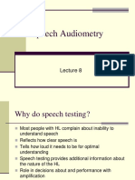 Speech Audiometry BB 2015
