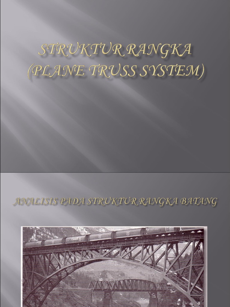 Stabilitas Rangka Batang Segitiga | PDF