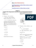 Trigonometry 1st Edition Blitzer Solutions Manual