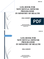 Log Book NDOP-Oral Surgery Book 1B