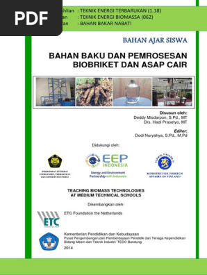 1 Bahan Baku Dan Pemrosesan Biobriket Dan Asap Cairpdf