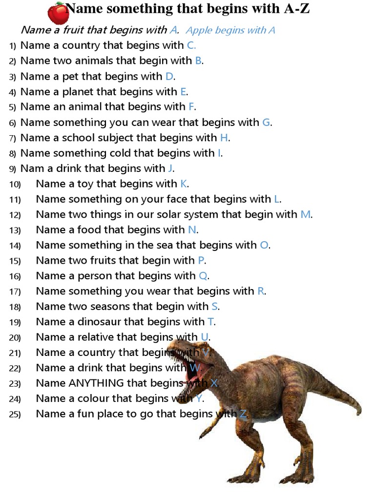 A-Z Naming Challenge | PDF | Planetary Science | Science