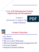 CIVL 2170: Infrastructure Systems Engineering and Management