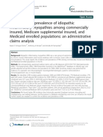 Incidence and Prevalence of Idiopathic Inflammatory Myopathies Among Commercially Insured, Medicare Supplemental Insured, and Medicaid Enrolled Populations: An Administrative Claims Analysis