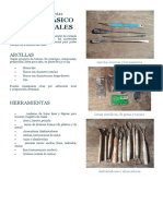 CERÁMICA Materiales y Herramientas