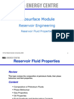 Reservoir Fluid Properties