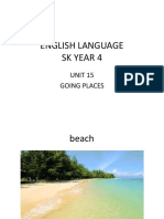 English Language SK Year 4: Unit 15 Going Places