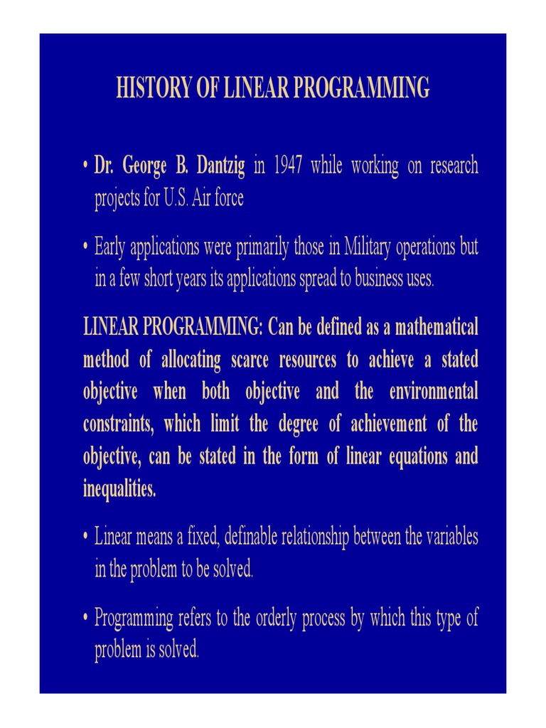 Linear Programming Graphical Method | PDF | Linear Programming ...