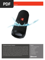 JBL Flip 4 Spec Sheet English