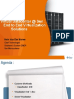 Virtual Datacenter at Sun: End To End Virtualization Solutions