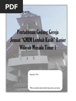 Undangan Pentahbisan Gedung Gereja