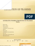 Promotion of Pilgrims