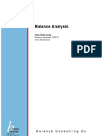 Balance Sheet Analysis