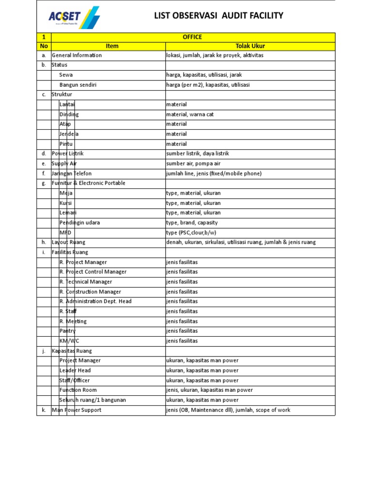 Tools Observasi | PDF