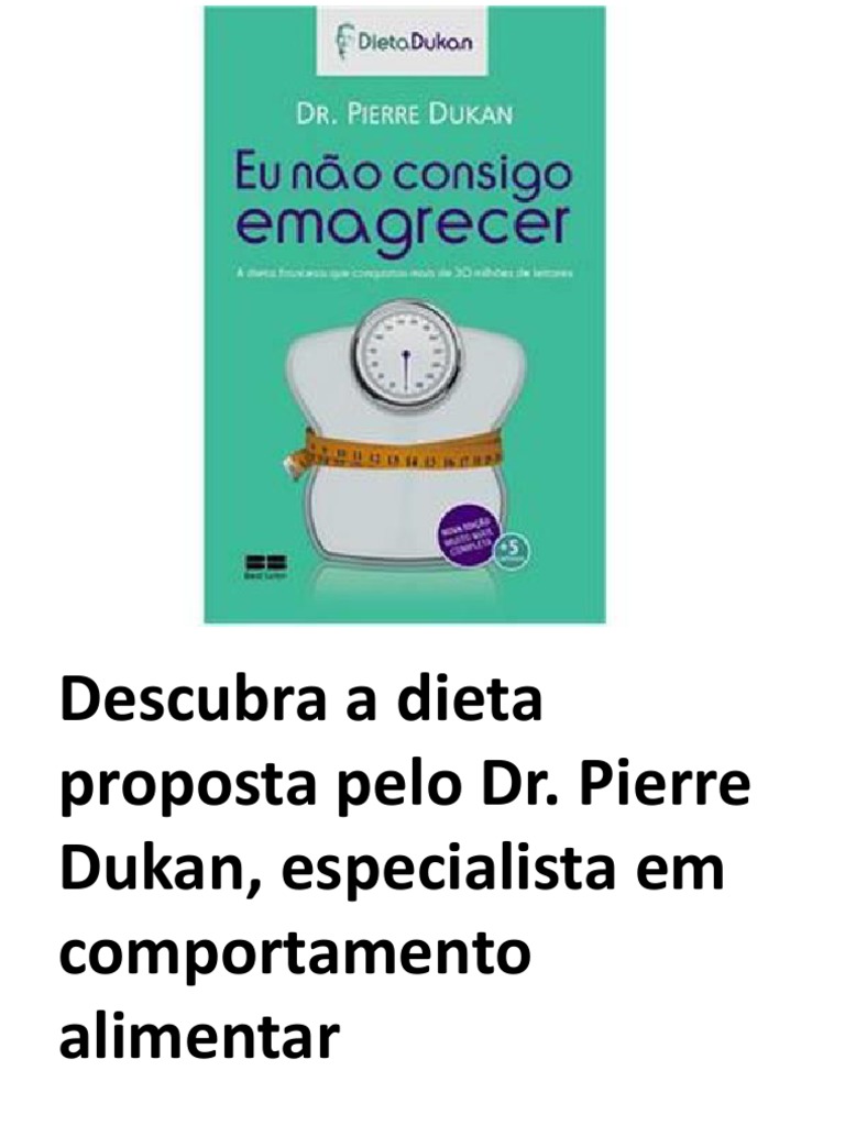 Dieta Dukan PDF