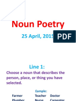 Noun Poetry