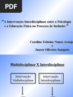 Ainterven o Interdisciplinar Entre a Psicol e Ed[1][1]. f Sisica Inclus o
