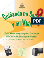 Cuidando Mi Salud y Mi Vida III Ciclo de Educacion Basica