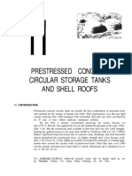 4 Prestressed Concrete Circular Storage Tanks and Shell Roofs