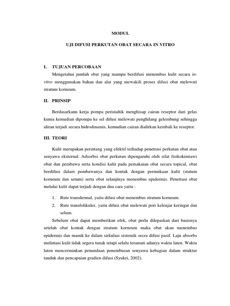 Modul Uji | PDF