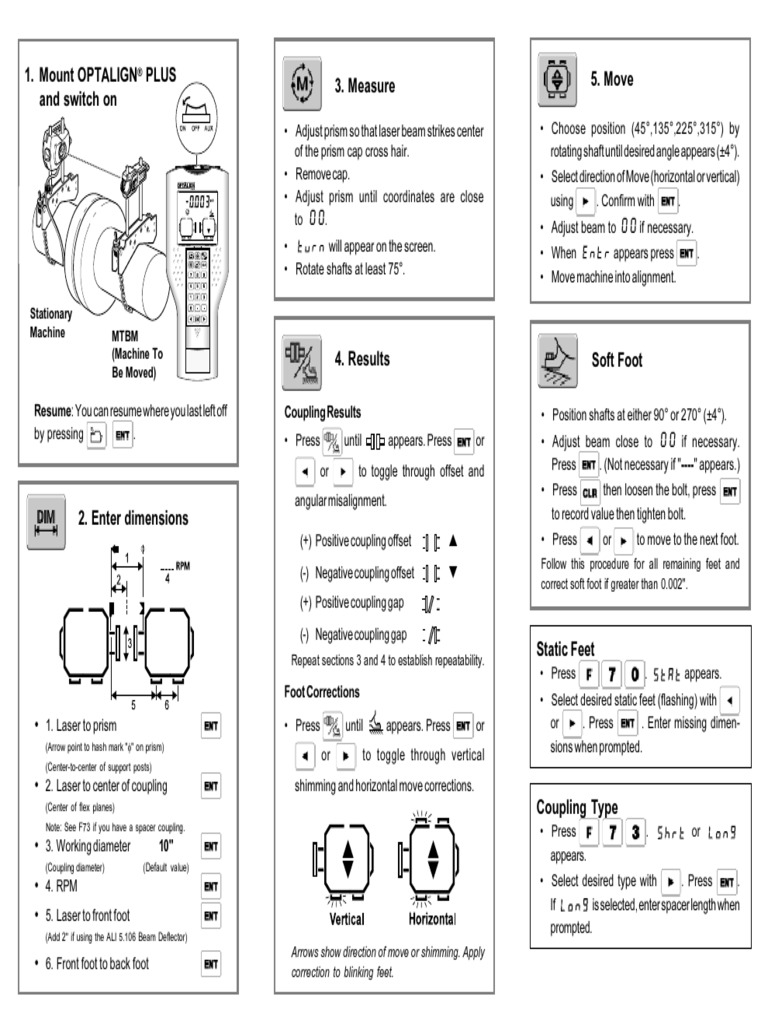 Optalign Plus - Alignment Steps PDF | PDF | Computing And Information ...