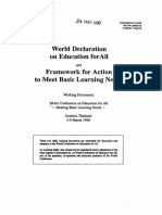 Declaración Mundial (Inglés)