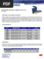 Boletim Técnico 3M Mod 1270 e 1271 CA 9584