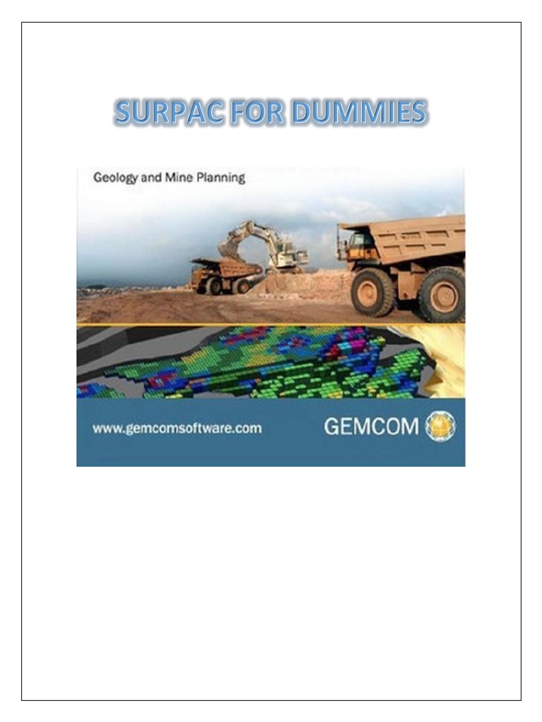 Using Surpac | Download Free PDF | Data | Computing
