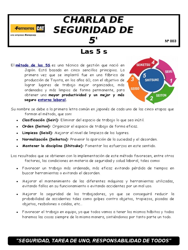 Las 5s | PDF