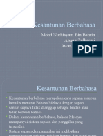 Kesantunan Berbahasa