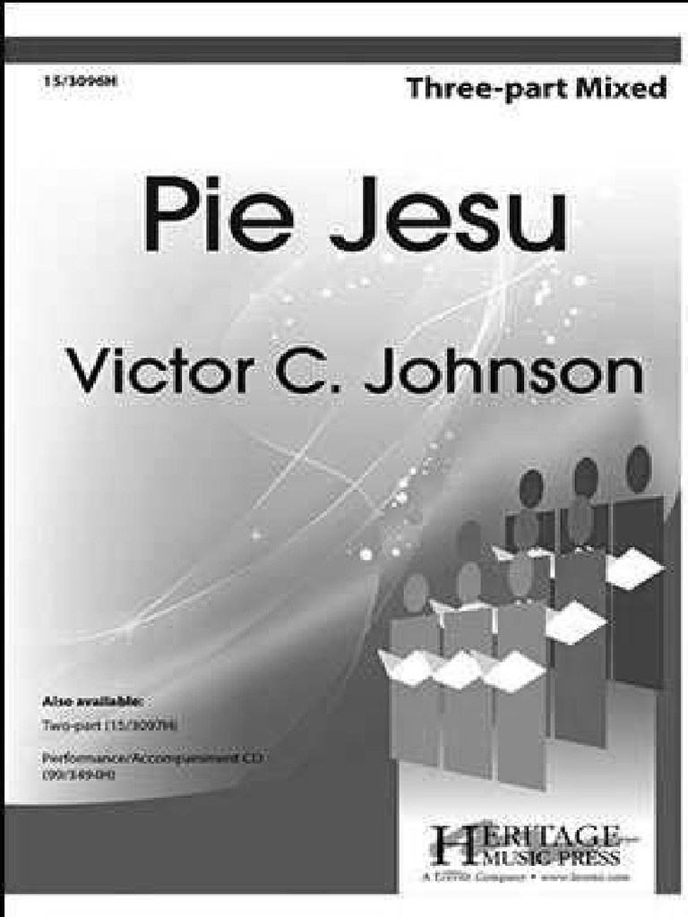 Pie Jesu Victor C. Johnson PDF